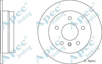 APEC BRAKING dsk2241 -  Тормозной диск